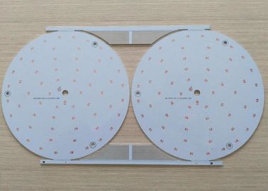 良い価格 LEDアルミニウムPCB単層のWite Soldermask PCB板製造業者 オンライン