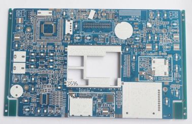 良い価格 1.6mmの厚さHASL LF表面の青いSoldmaskの電子プリント基板 オンライン