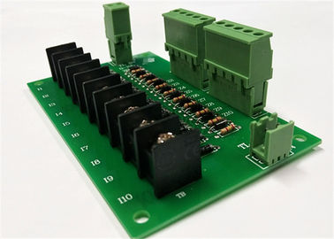 良い価格 多層SMT PCBアセンブリ製造業者FR4物質的な2U」2OZの2-22L層0.08mm分の緑/bule/黒いsurfaceSoldermask オンライン