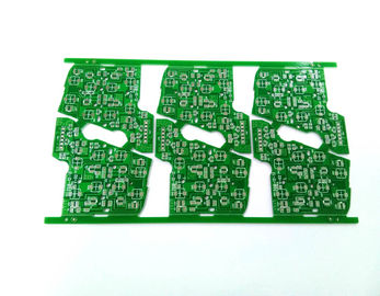 良い価格 自動車PCBのフィートの残り板2つの層の1OZ 1.6 Mm HASLPCB緑化して下さい オンライン