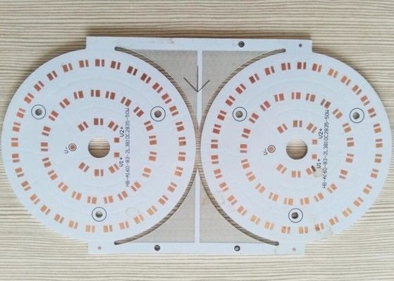 良い価格 ホワイトソルダーマスク アルミ ENIG / HASL 表面 耐久性 PCB プリント回路板 PCB 板 LED用 オンライン